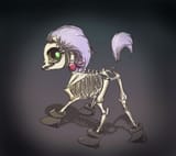 1400309__safe_artist-colon-el-dash-yeguero_skellinore_skeleton+pony_the+break+up+breakdown_bone_derpibooru+import_female_high+heels_looking+back_shoes_