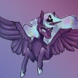 sparkly moonhorse
