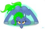3407846__safe_artist-colon-anix_space_baihe+tfh_dragon_hybrid_longma_them27s+fightin27+herds_ass+up_butt_community+related_face+down+ass+up_jack-dash-o+challeng