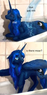 1636955__safe_artist-colon-lusille_edit_princess+luna_alicorn_pony_g4_bath_bathroom_bathtub_cute_dialogue_eyes+closed_female_floppy+ears_mare_meme_metaphor_pron
