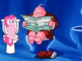 Majin Buu and Pinkie on Toilets