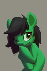 2980688__safe_artist-colon-senaelik_oc_oc+only_oc-colon-filly+anon_earth+pony_pony_female_filly_one+eye+closed_solo