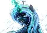 1794772__safe_artist-colon-thefloatingtree_queen+chrysalis_atg+2018_changeling_changeling+queen_female_newbie+artist+training+grounds_simple+background