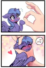 3358337__safe_artist-colon-polnocnykot_princess+luna_alicorn_pony_g4_2+panel+comic_-colon-p_adorable+face_blushing_chest+fluff_comic_cute_daaaaaaaaaaaw_ear+fluf