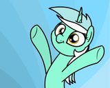 3414155__safe_artist-colon-ewoudcponies_derpibooru+import_lyra+heartstrings_pony_unicorn_g4_bust_female_gradient+background_hooves+in+air_horn_image_ma