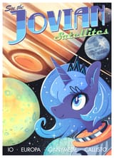 luna astro poster