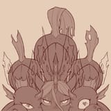 several very hungry changelings