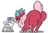 3178938__suggestive_artist-colon-steelsoul_pomfy_oc_deer_reindeer_them27s+fightin27+herds_butt_butt+freckles_community+related_deer+oc_face+down+ass+up_foalcon_