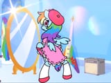 rainbow dash dressing in style