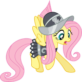 502727__safe_fluttershy_private+pansy_solo_clothes_simple+background_transparent+background_vector_absurd+resolution_costume_armor_-dot-svg+available