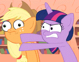 twilight slapping apple