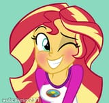 1524829__dead+source_safe_artist-colon-wubcakeva_sunset+shimmer_equestria+girls_g4_my+little+pony+equestria+girls-colon-+legend+of+everfree_arms_blushing_breast
