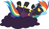 7240289__safe_imported+from+derpibooru_rainbow+dash_pegasus_pony_luna+eclipsed_-dot-svg+available_clothes_cloud_cloud+bed_costume_female_laughing_lying+down_mar