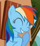 336848__safe_derpibooru+import_screencap_rainbow+dash_pegasus_pony_the+mysterious+mare+do+well_animated_cropped_cute_dashabetes_eyes+closed_female_gif_