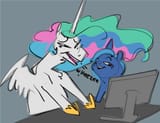 celly + luna wheeze