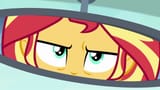 1884913__safe_screencap_sunset+shimmer_driving+miss+shimmer_equestria+girls_equestria+girls+series_annoyed_driving+miss+shimmer-colon-+fluttershy_femal