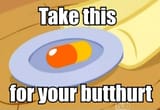 732245__safe_fluttershy_meme_image+macro_reaction+image_artifact_a+bird+in+the+hoof_butthurt_pill