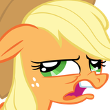228907__safe_applejack_vector_absurd+res_artist-colon-shelltoon_disgusted