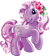 1696678__safe_wysteria_pony_g3_official_female_flower_flower+in+hair_simple+background_solo_sparkles_transparent+background_wysteriadorable