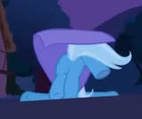 trixie eats shit