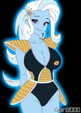 3387677__safe_artist-colon-gon2000_trixie_human_equestria+girls_g4_breasts_busty+trixie_captain+ginyu_cleavage_clothes_cosplay_costume_crossover_dragon+ball_dra