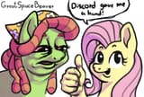fluttershy_and_tree_hugger__totes_bffs__by_greatspacebeaver_dfsipqc-pre
