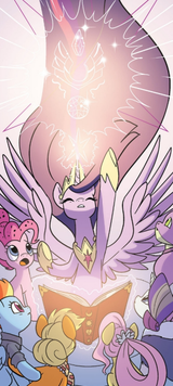 Twilight makes the crystals