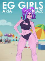 3630035__suggestive_artist-colon-twa1kaart_aria+blaze_human_equestria+girls_g4_beach_beach+umbrella_bikini_bikini+bottom_bikini+top_breasts_busty+aria+blaze_clo