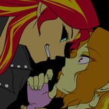 1353505__semi-dash-grimdark_artist-colon-raika0306_adagio+dazzle_sunset+shimmer_equestria+girls_rainbow+rocks_bad+end_black+background_black+sclera_clo