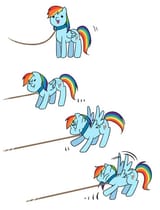 435763__safe_artist-colon-apzzang_rainbow+dash_pegasus_pony_g4_-colon-d_-colon-t_behaving+like+a+dog_collar_cute_dashabetes_dot+eyes_eyes+closed_faic_female_fl