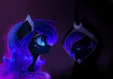 luna hooded reflection