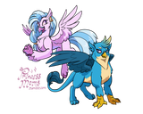 3626221__safe_artist-colon-overlordneon_gallus_silverstream_classical+hippogriff_griffon_hippogriff_g4_duo_duo+male+and+female_female_high+res_male_older_older+