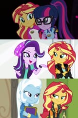Flash was just a front... it&#039;s Sunset after your waifus