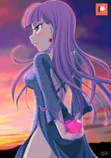 2463421__suggestive_artist-colon-uotapo_maud+pie_human_equestria+girls_g4_backless_beautiful_blushing_breasts_busty+maud+pie_clothes_cute_dress_ear+piercing_ear