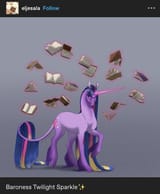 eljesala baroness twilight sparkle