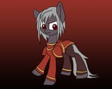 6432860__safe_artist-colon-anonymous_imported+from+twibooru_pony_clothes_female_gradient+background_image_looking+at+you_mare_needs+more+jpeg_ponified_raised+le