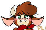 flustered cow