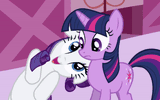 3438472__safe_screencap_rarity_twilight+sparkle_pony_unicorn_g4_my+little+pony-colon-+friendship+is+magic_season+1_the+ticket+master_animated_carousel+boutique_