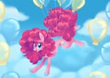 ponk on a balloon