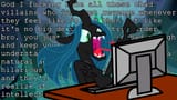 chryssi mad at the pc