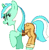 3632479__safe_artist-colon-mouseu_lyra+heartstrings_pony_unicorn_g4_animated_clothes_cute_eyes+closed_female_gif_horn_lyrabetes_mare_pants_pixel-dash-crisp+art_