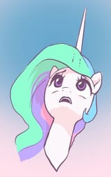 3546878__safe_artist-colon-nadnerbd_derpibooru+import_princess+celestia_alicorn_pony_g4_disembodied+head_female_gradient+background_image_jpeg_looking+