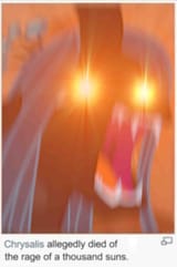 chryssi died of the rage of a thousand suns