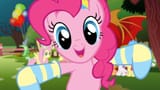1535475__safe_screencap_apple+bloom_fluttershy_gummy_pinkie+pie_scootaloo_sweetie+belle_manticore_g4_happy+birthday+to+you21_balloon_clothes_cute_cutie+mark+cru