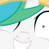 205333__artist+needed_safe_derpibooru+import_princess+celestia_princess+molestia_absurd+resolution_close-dash-up_rapeface_solo_stare_vector