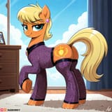 47616__suggestive_ai+generated_prompter-colon-ai_r_us_ms-dot-+harshwhinny_earth+pony_pony_g4_butt_clothes_ear+piercing_female_fishnet+clothing_legwear_looking