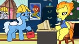 Trixie talking to Spitfire