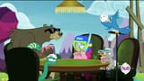 423847__safe_derpibooru+import_screencap_harry_pinkie+pie_bear_bird_earth+pony_pony_rabbit_snake_maud+pie+(episode)_animal_dexterous+hooves_female_
