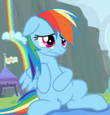 rainbow belly rub