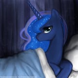 750__safe_artist-colon-johnjoseco_princessluna_alicorn_pony_adobeimageready_bed_blanket_female_mare_morningponies_pillow_signature_solo